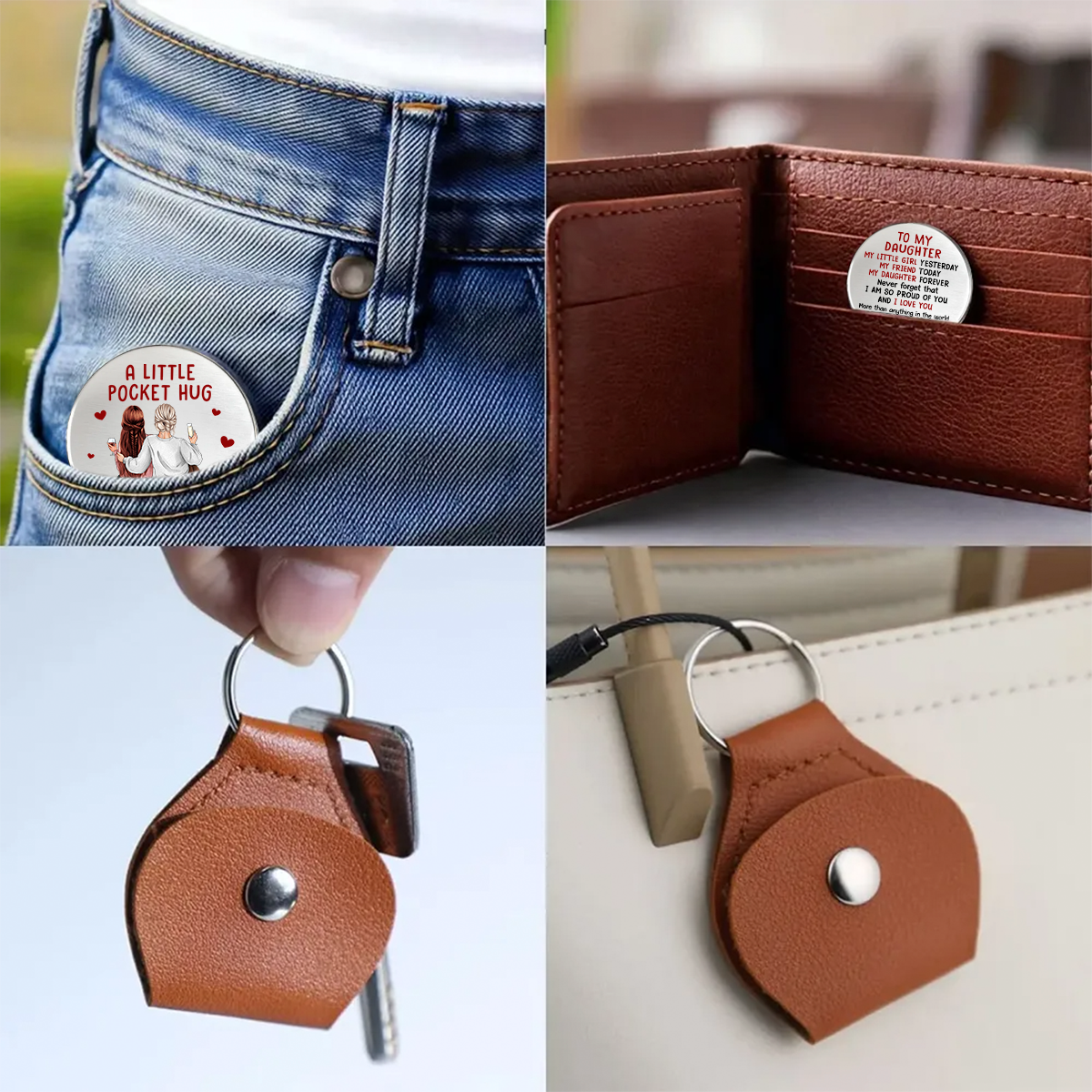 Personalized Pocket Hug – Meaningful Birthday Gifts for Mom, Daughter HO82 900494