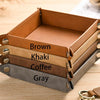 Custom Initial Name Father's Day Gift Leather Valet Tray, Catch All Tray Gifts for Dad LM32 899249