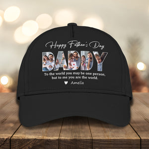 Custom Photo Happy Father's Day Family Classic Cap TH10 892933