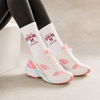 Custom Senior Mom Class Of 2027 with Pretty Bow Embroidered Socks LM32 669945