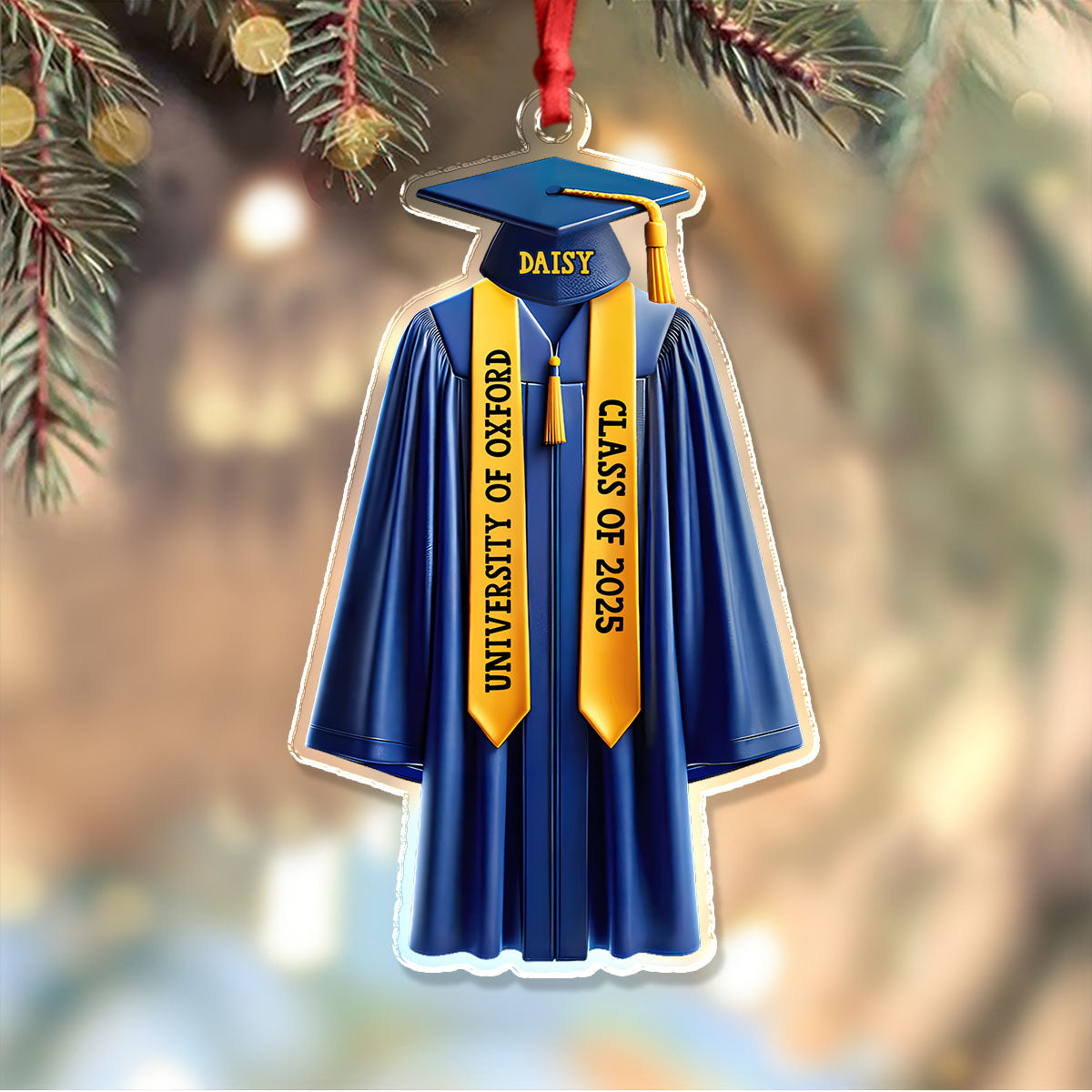 Personalized Great Graduation On Christmas Acrylic Ornament TH10 894379