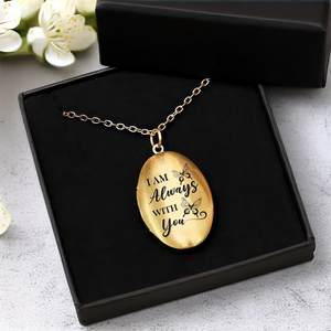 Custom Photo I'm Always With You Locket Necklace Memorial Gift HA75 892172