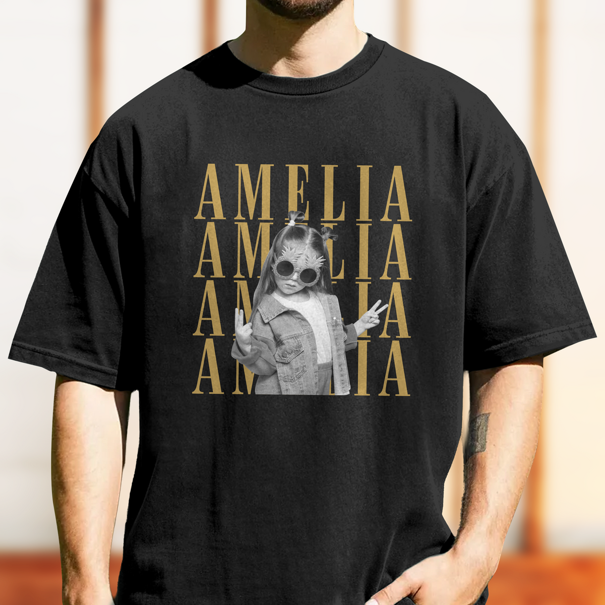 Custom Kid Photo Vintage Comfort Shirt Gift For Family CH07 911572