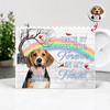 Custom Photo One By My Side Forever In My Heart Dog Cat Memorial Building Block CH07 911650