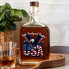 Faith, Family & Freedom 250 Years of America Patriotic Whiskey Bottle LM32 897357