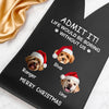 Custom Photo Life Would Be Boring Without Me Dog Cat Leather Wine Bag HA75 892904