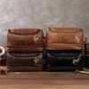 Personalized Funny Adult Engraved Men's Leather Toiletry Bag - Gift For Husband & Boyfriend HO82 903418