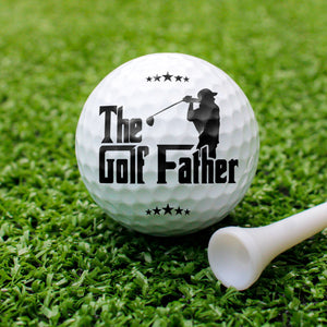 Custom Photo The Goft Father Golf Ball For Sport Player LM32 893475