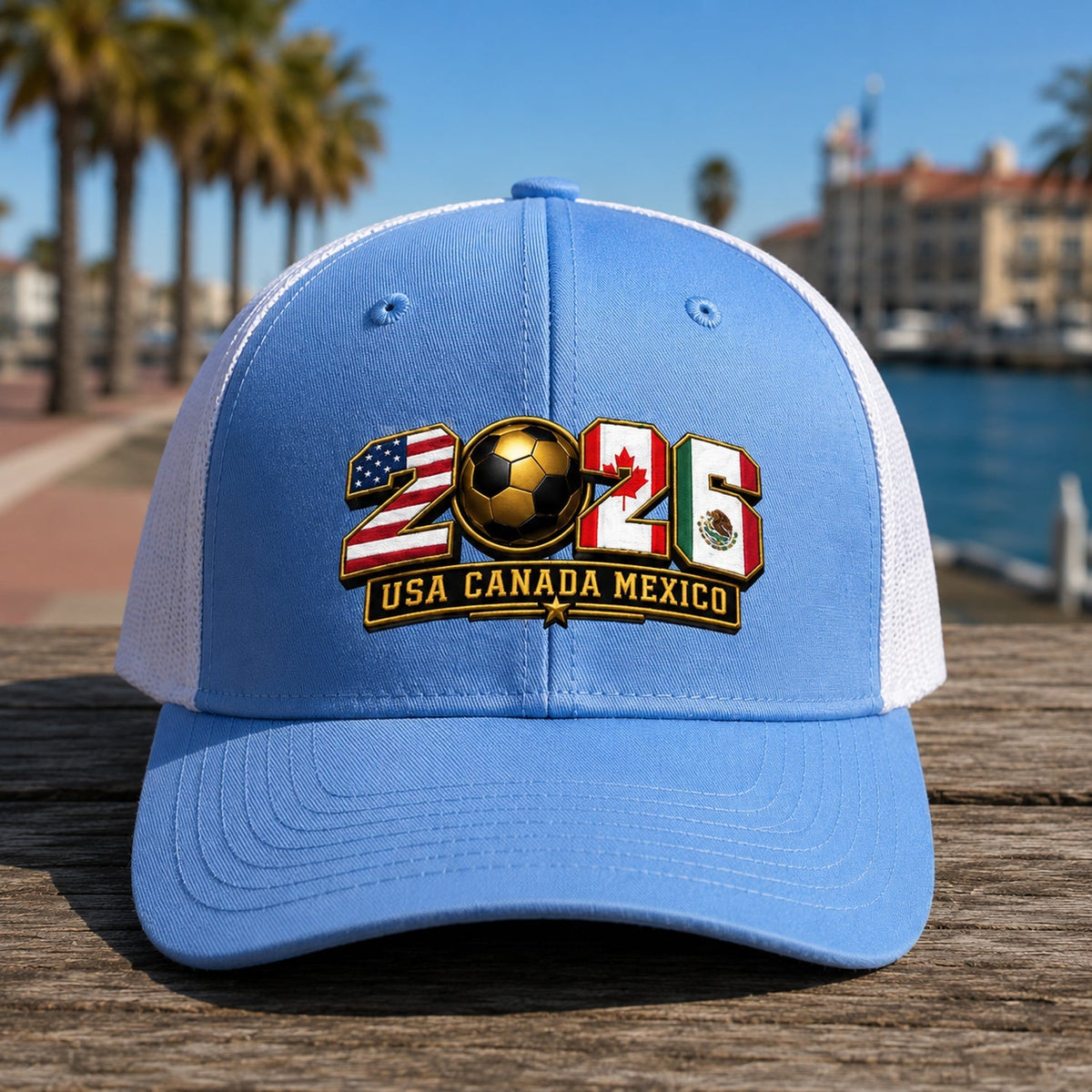 2026 US Canada Mexico Trucker Hat TH10 170379