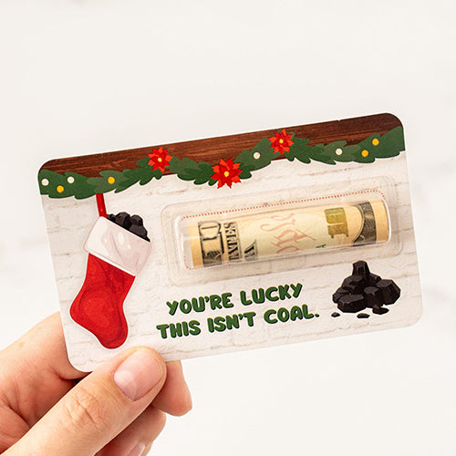 Personalized Gift Merry Christmas BRUH Money Holder Card LM32 897325