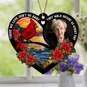 Custom Photo I'm Always With You Personalized Dad Mom Memorial Suncatcher CH07 896220