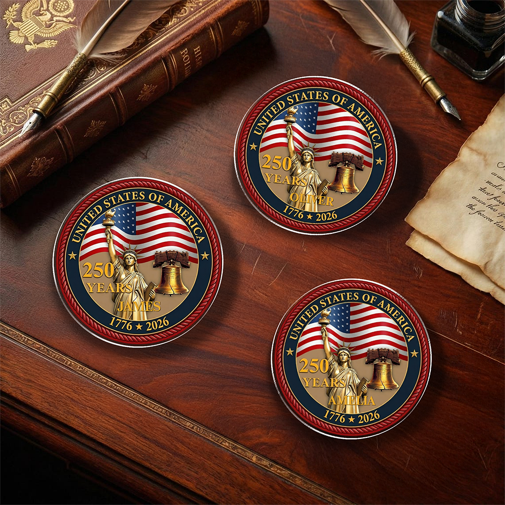 Custom Name United State Of America Acrylic Pin TH10 169351