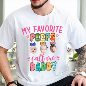 Custom Photo My Favorite People Call Me Grandma For Easter Day Shirt HA75 891946