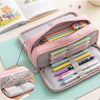 Personalized Yarn Name Canvas Pencil Case, Large Capacity, Back to School Gift for Kids LM32 669657