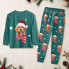 Custom Dog Christmas Photo Sleepwear Matching Clother For Dog Lovers CH07 896682