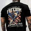 250 Years America Of Freedom Back & Front Dark Shirt TH10 169339