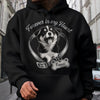 Custom Photo Forever In My Heart Dog Memorial Dark Shirt - Sympathy Gift for Dog Lovers HA75 921894