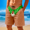 Personalized Funny Rooster Underwear Illusion Beach Shorts - Novelty Gift for Men CH07 180148