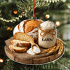 Personalized Name Sourdough Bread Loaf Keepsake Gift Acrylic Ornament LM32 669873