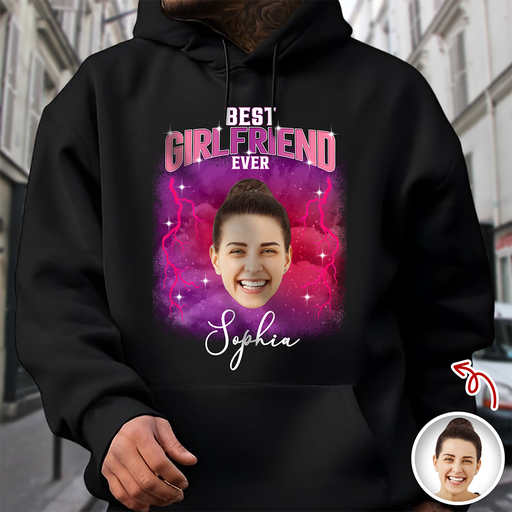 Custom Photo Best Boyfriend, Girlfriend Ever Couple Shirt TH10 894491