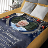 Personalized A Hug From Heaven Custom Photo Memorial  Blanket CH07 896454