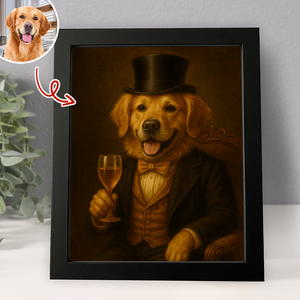 Custom Photo Fine Dog Finer Wine Poster Gift For Dog Lovers HO82 894584