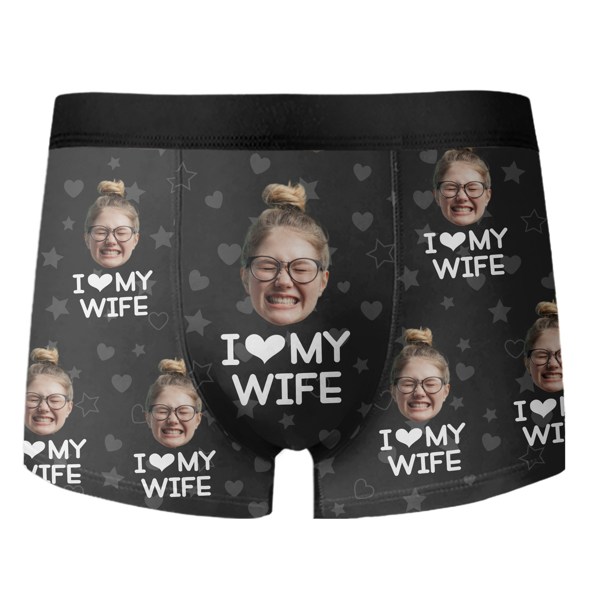 Custom Photo I Love My Girlfriend Boyfriend Boxer Valentines Gift For Him Her Husband Wife HO82 900708