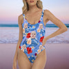 Custom Photo Funny Face Hawaii Swimsuit CH07 895824