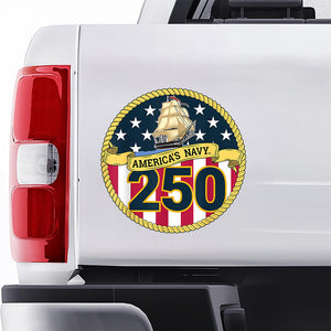 United States Navy 250th Car Sticker HO82 900736
