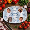 Custom Baby Face Daddy's Grilling Platter - Father’s Day Gift for Dad LM32 669167