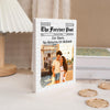 Custom Couple Photo The Forever Post Building Brick Block For Couple TH10 170341