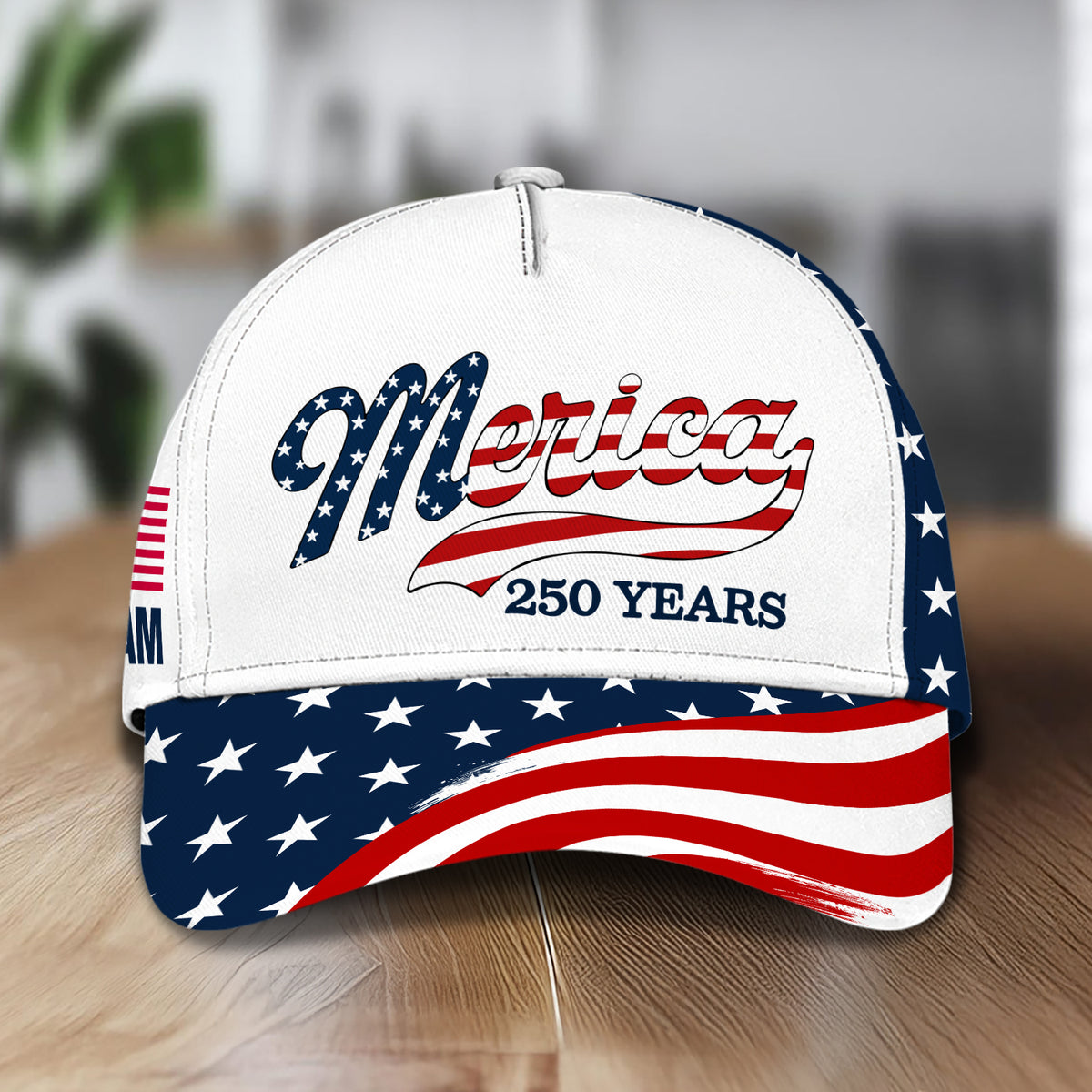 Custom Name Merica 250 Years USA Patriotic Classic Cap HO82 902898