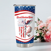 Custom Name Proud American Nurse With US 250 Fat Tumbler HO82 901294