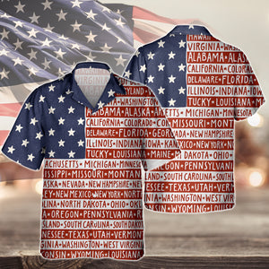 America State Hawaiian Shirt TH10 896385