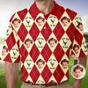 Custom Photo Golf Dad Polo Gift For Golfer HO82 901100