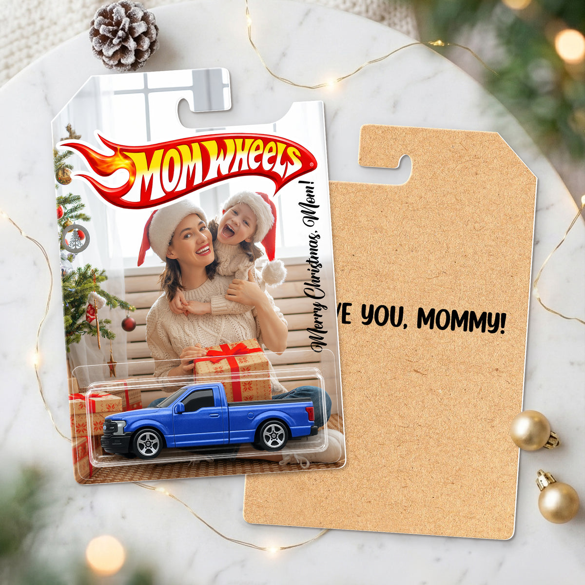 Personalized Merry Christmas Dad Wheels Packaging for Dad, Xmas Custom Collector Gift HO82 903178