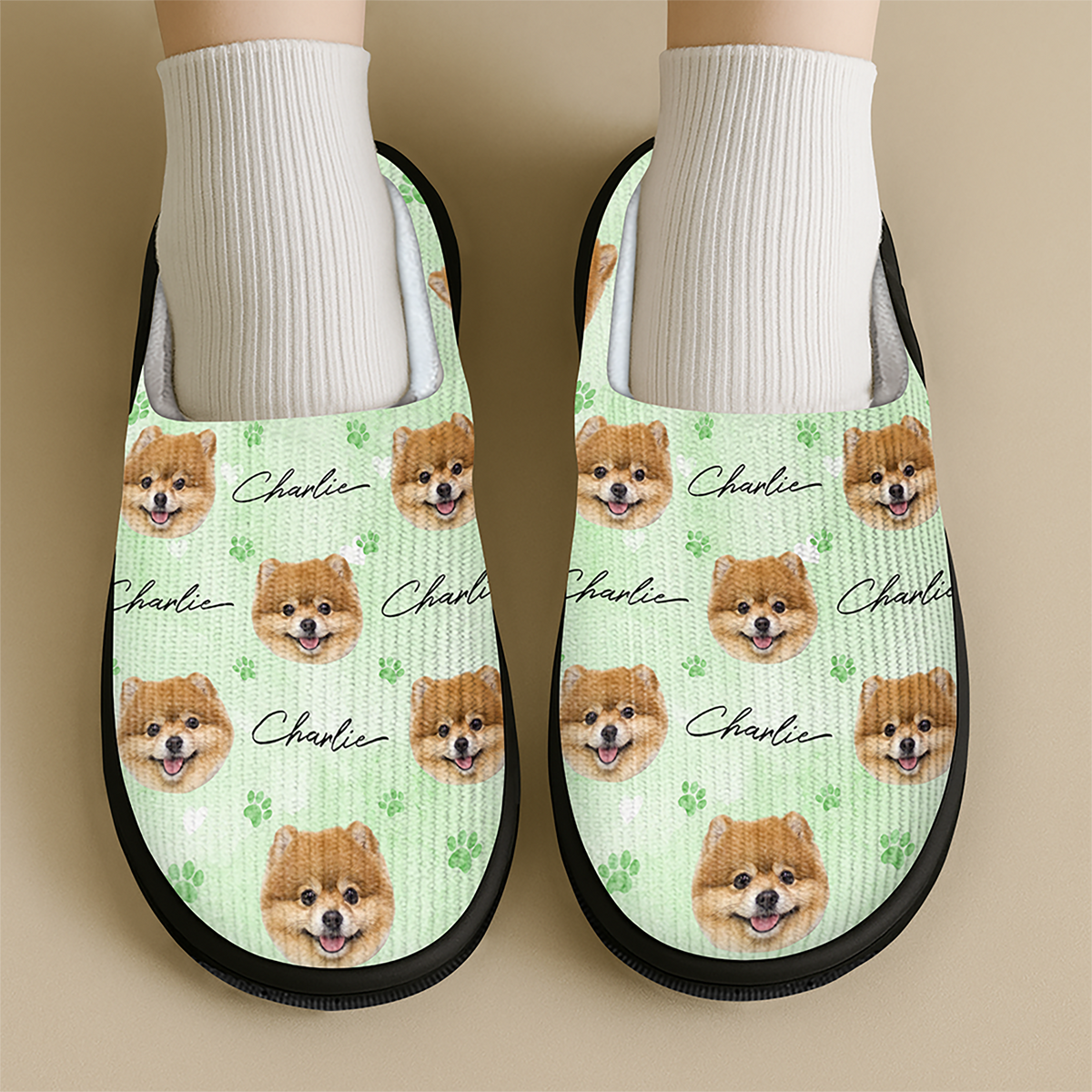 Custom Face Pet Slippers Gift For Dog Cat Lovers HA75 919576
