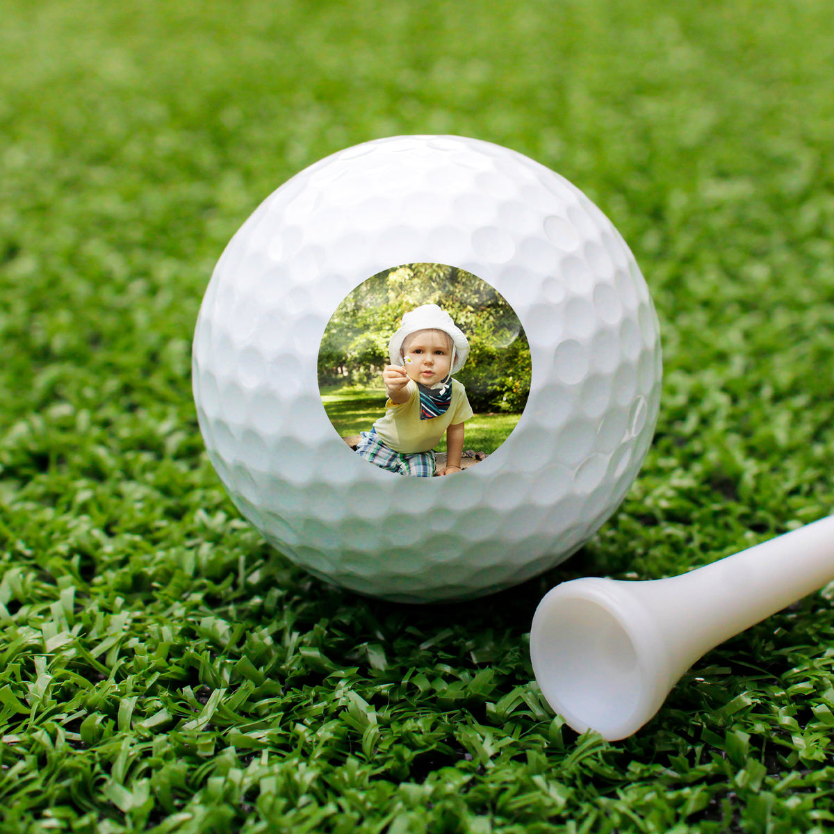 Custom Photo Human/Dog/Cat - Personalized Golf Ball Gift For Golfer, Golf Lovers HA75 898558
