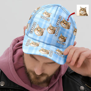 Custom Photo Name Dog Cat Classic Cap TH10 894367