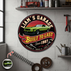 Personalized Built To Last Since Year Car Garaga Metal Sign CH07 911792