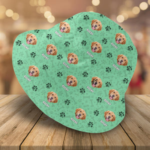 Custom Dog Photo With Bone For Dog Lover Bucket Hat TH10 894183