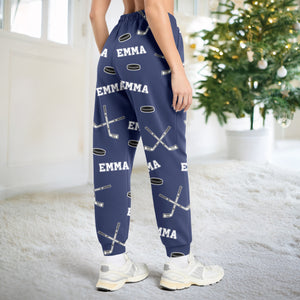 Hockey Custom Name - Personalized Sweatpants Gift For Hockey Lovers HO82 900190