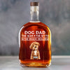 The Man The Myth The Snack Dealer Custom Photo Dog Dad Whiskey Bottle CH07 895964