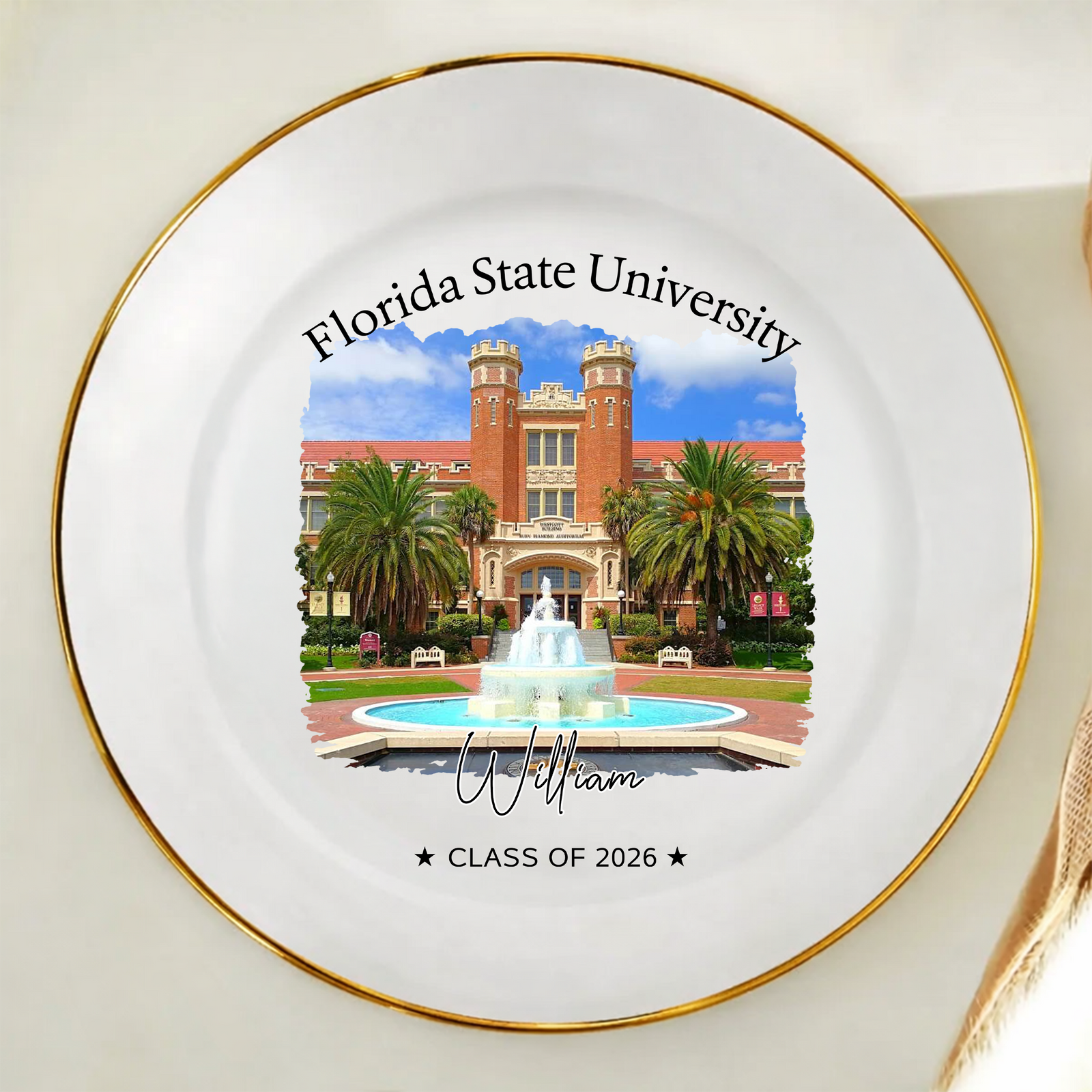 Custom College Graduation Jewelry Dish Graduation Keepsake Gift LM32 669541