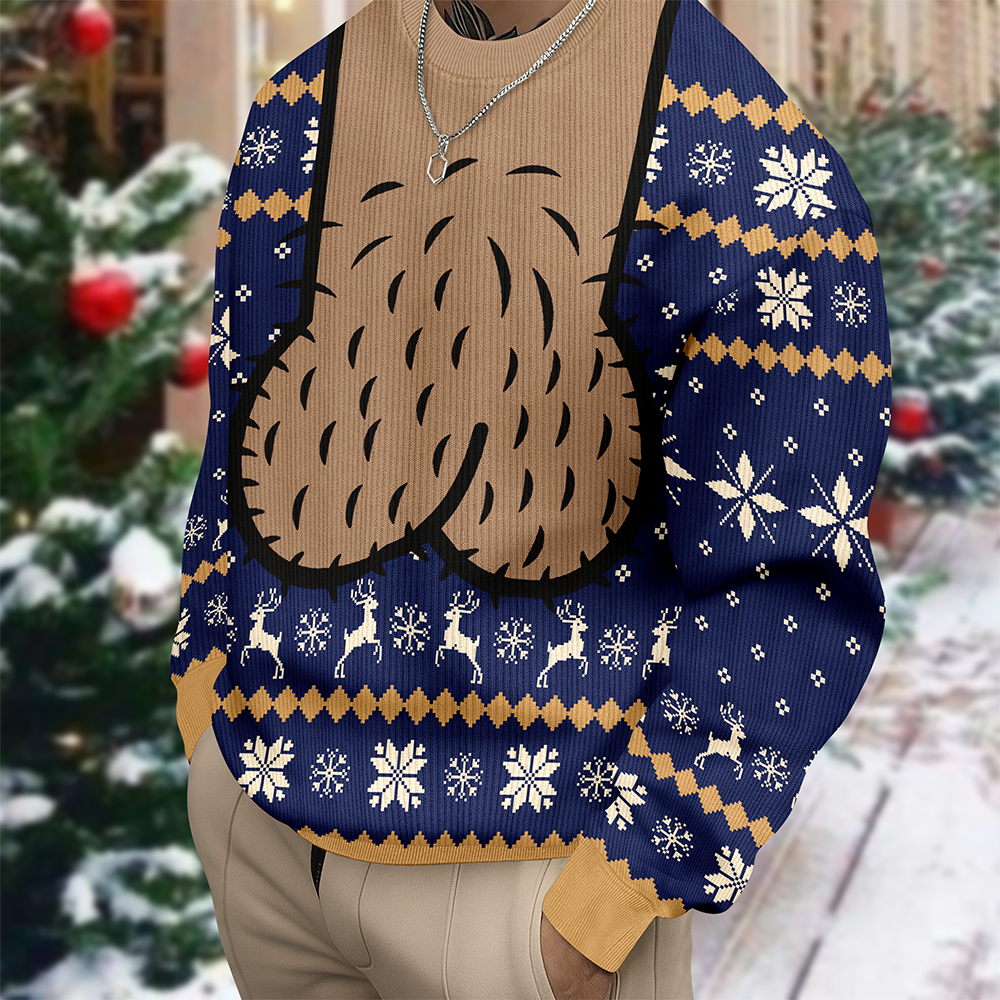 Cockmas Holiday Ugly Sweater Merry Cockmas Sweater Funny Meme Christmas Sweater Gift For Him CH07 180504