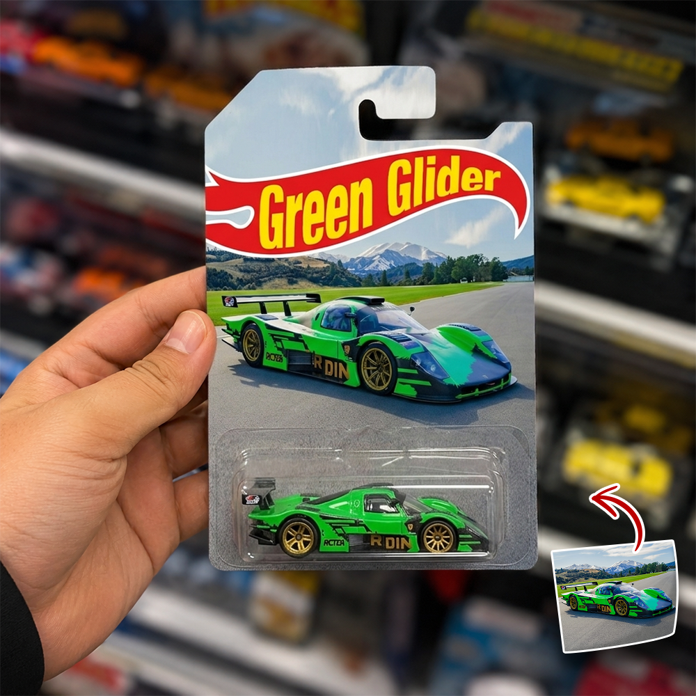 Custom Car Photo Wheels - Personalized Gift for Car Lovers TH10 170049