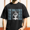 Personalized Vintage Photo The Catfather, The Dogfather Dog Cat Comfort Shirt HA75 921384