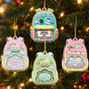 Personalized Name Kids School Backpack Acrylic Ornament Christmas Decor HA75 921886