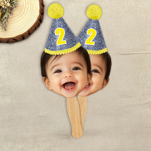 Custom Face Photo Fans Personalised Birthday Gift Party Decor HA75 892054
