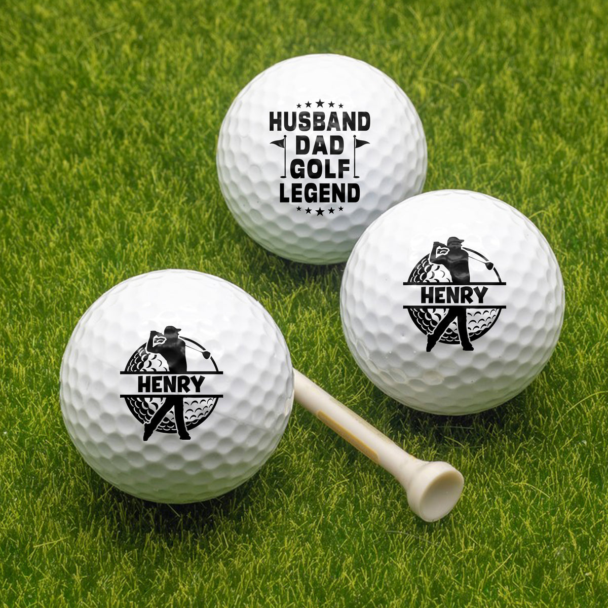 Personalized Husband Dad Golf Legend Golf Ball Gifts for Men, Funny Gift HA75 898718